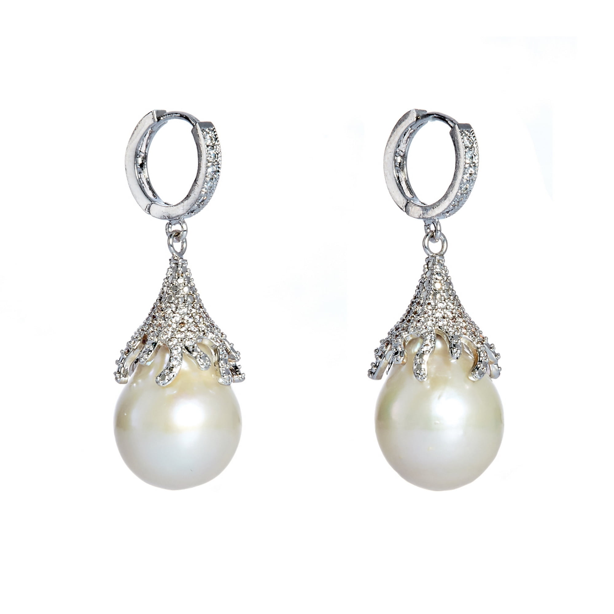 Starfish Baroque Pearl Loop Earrings - Kelvin Gems, anniversary, gift ...