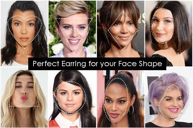 Top 10 Types Of Earrings For Round Faces  South India Trends